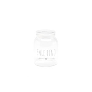 Barattolo in vetro Sale fino