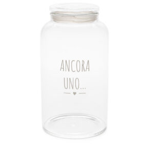 Barattolo in vetro per biscotti