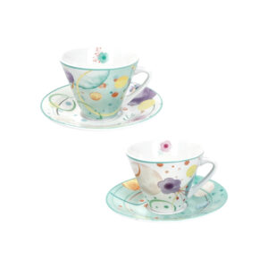 Set 2 tazzine da caffè Bollicine